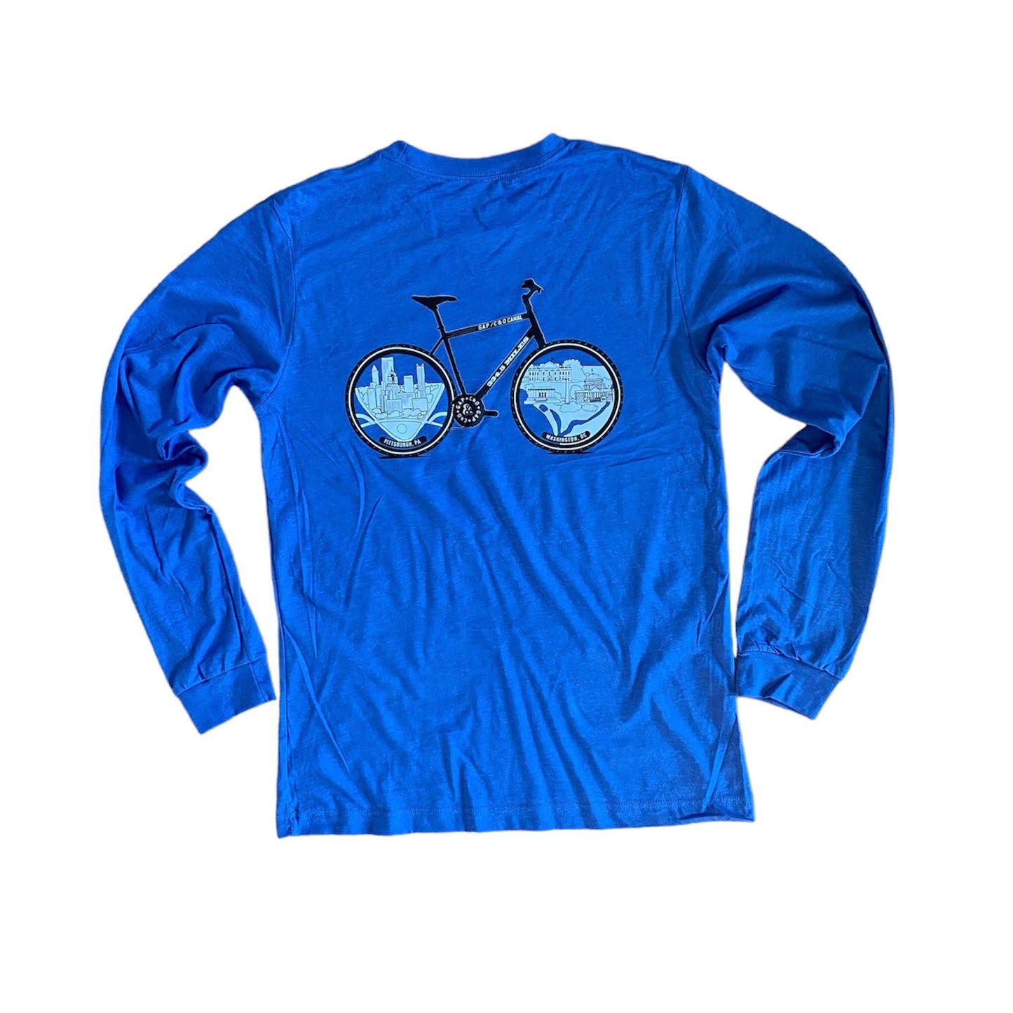 GAP and C&O Canal Bicycle Shirt - Long Sleeve