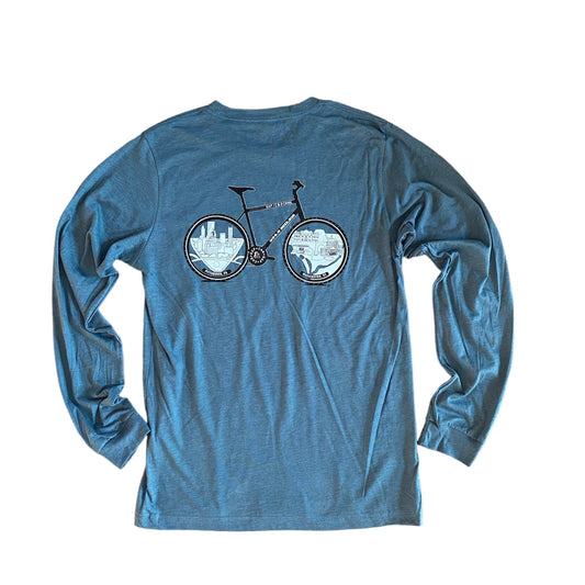 GAP and C&O Canal Bicycle Shirt - Long Sleeve
