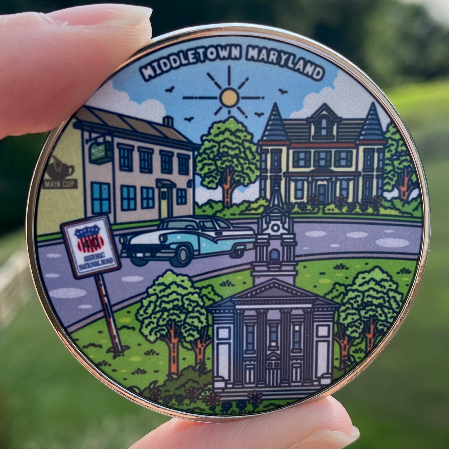 Middletown Refrigerator Magnet