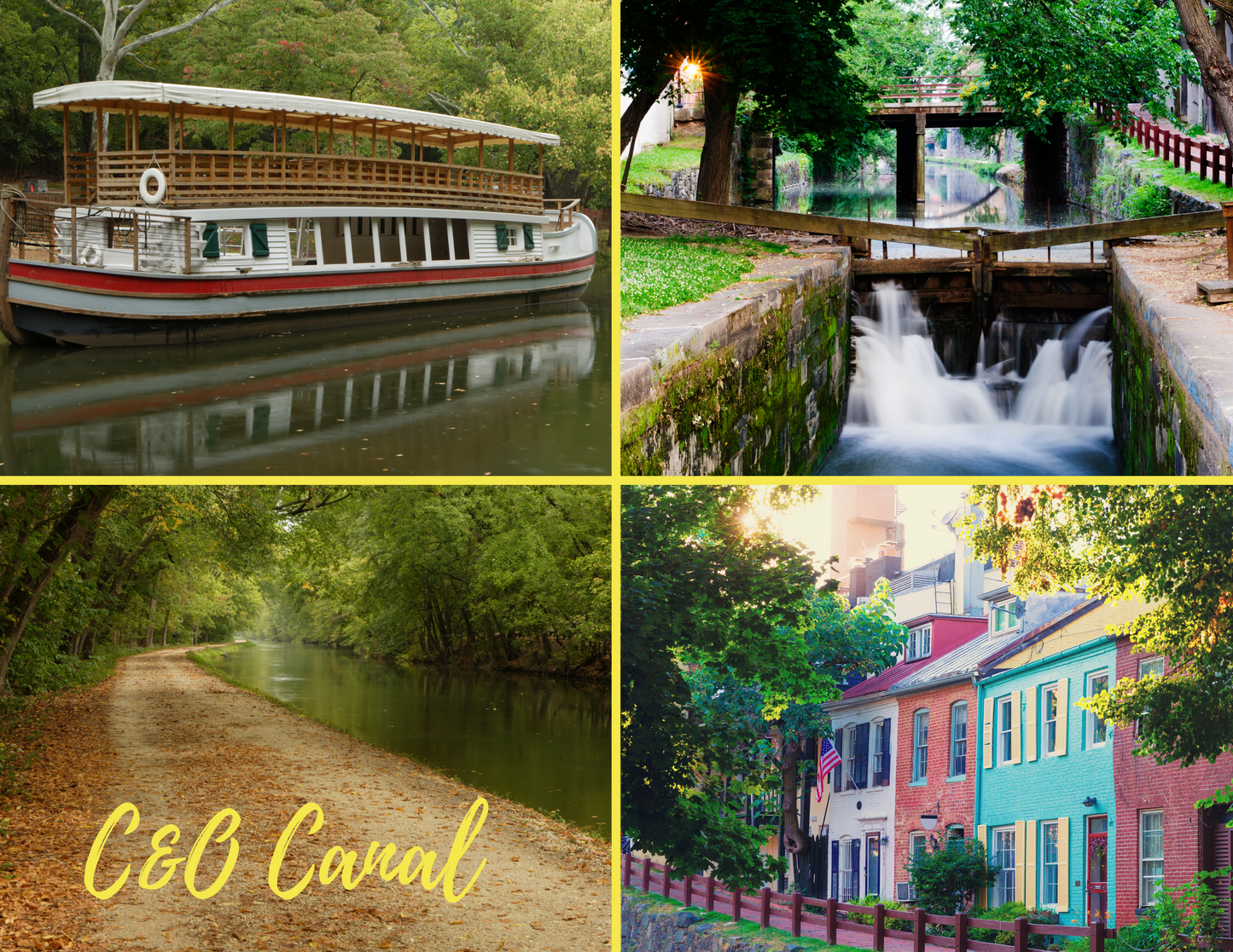 C&O Canal Postcard