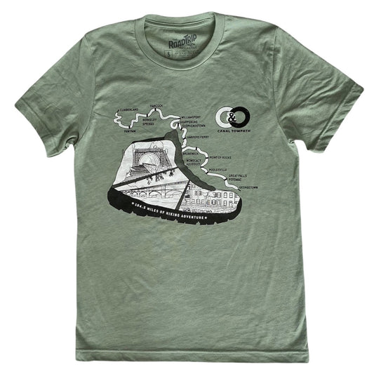 C&O Canal Hiking Boot Shirt