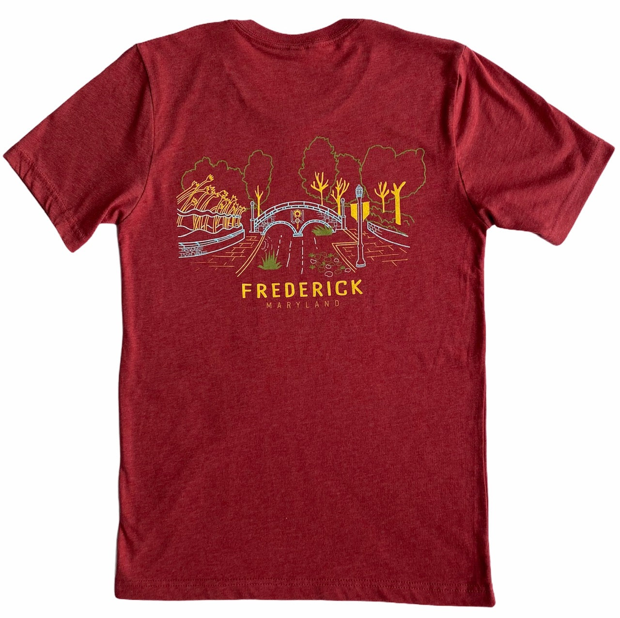 Frederick Maryland T-shirt - Carroll Creek