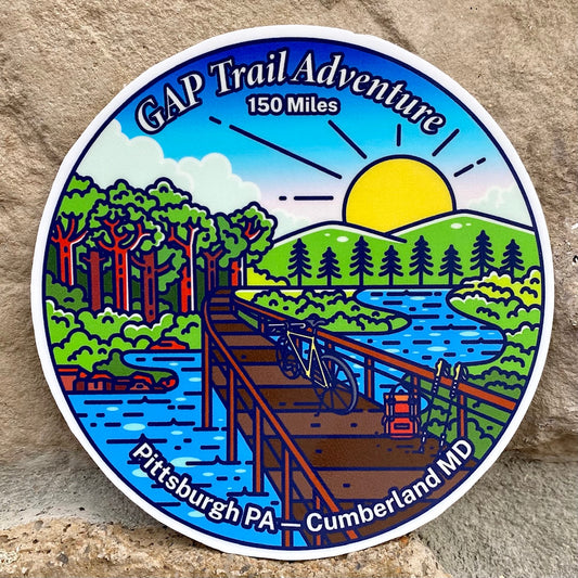 GAP Trail Adventure Sticker