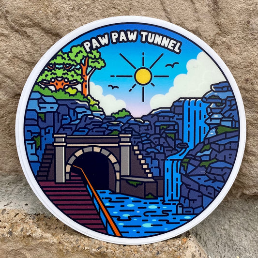 Paw Paw Tunnel Sticker