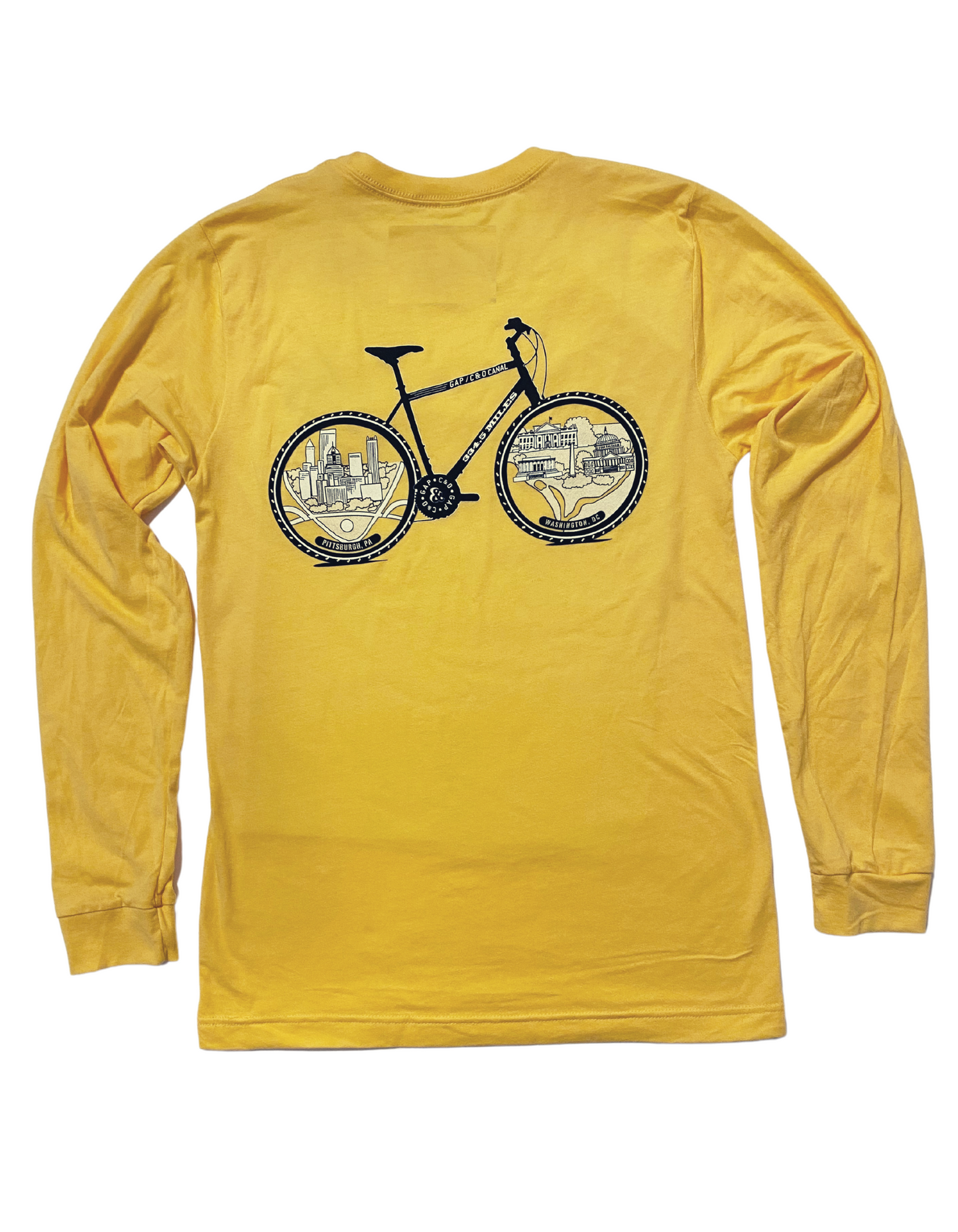 GAP and C&O Canal Bicycle Shirt - Long Sleeve