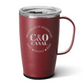 C&O Canal Travel Mug will keep your drink hot and cold while on the Chesapeake and Ohio Canal trail. 