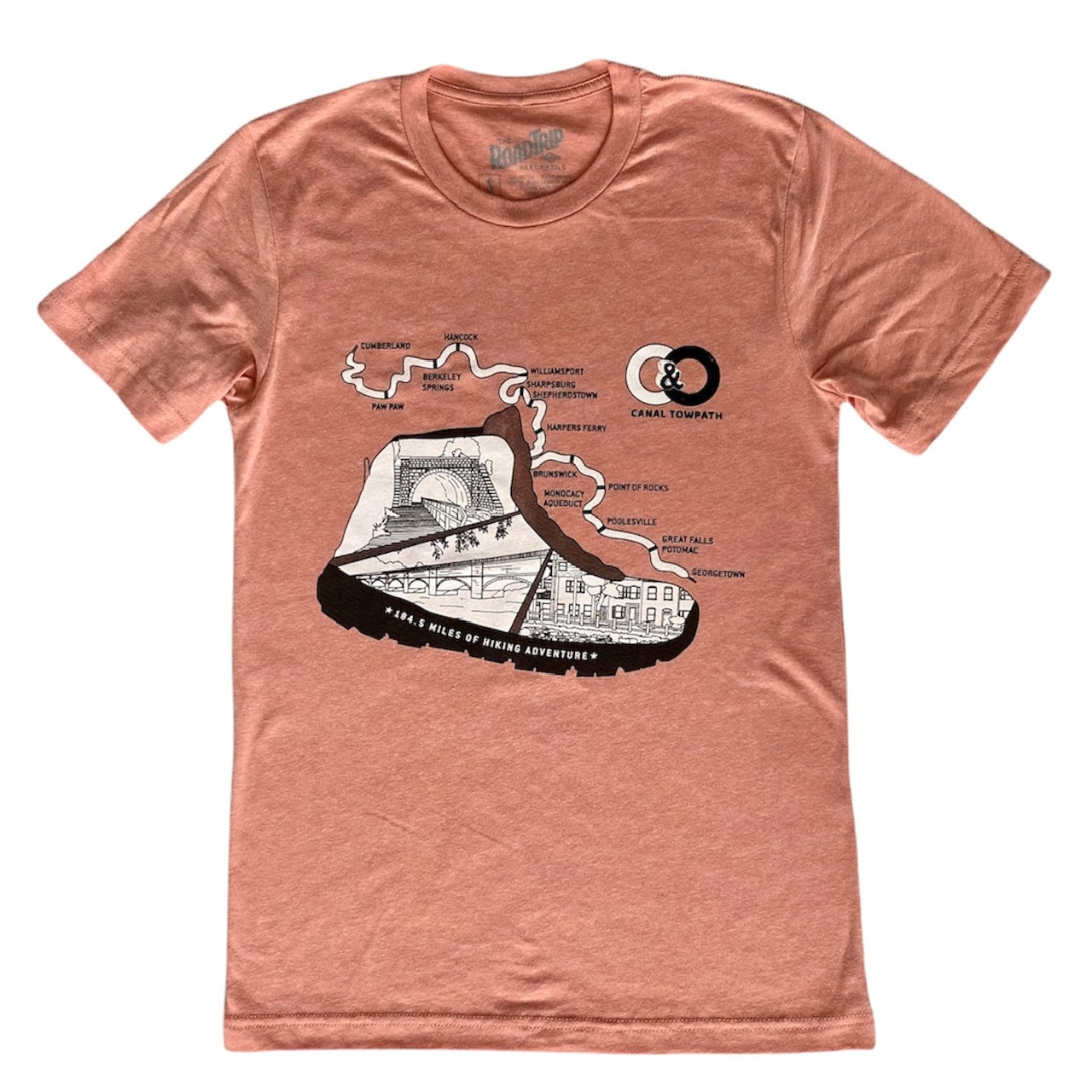 C&O Canal Hiking Boot Shirt