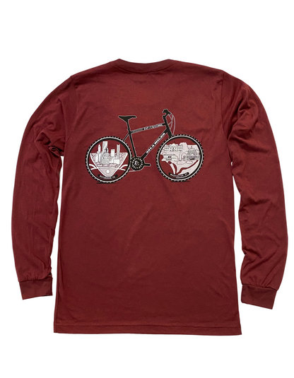 GAP and C&O Canal Bicycle Shirt - Long Sleeve