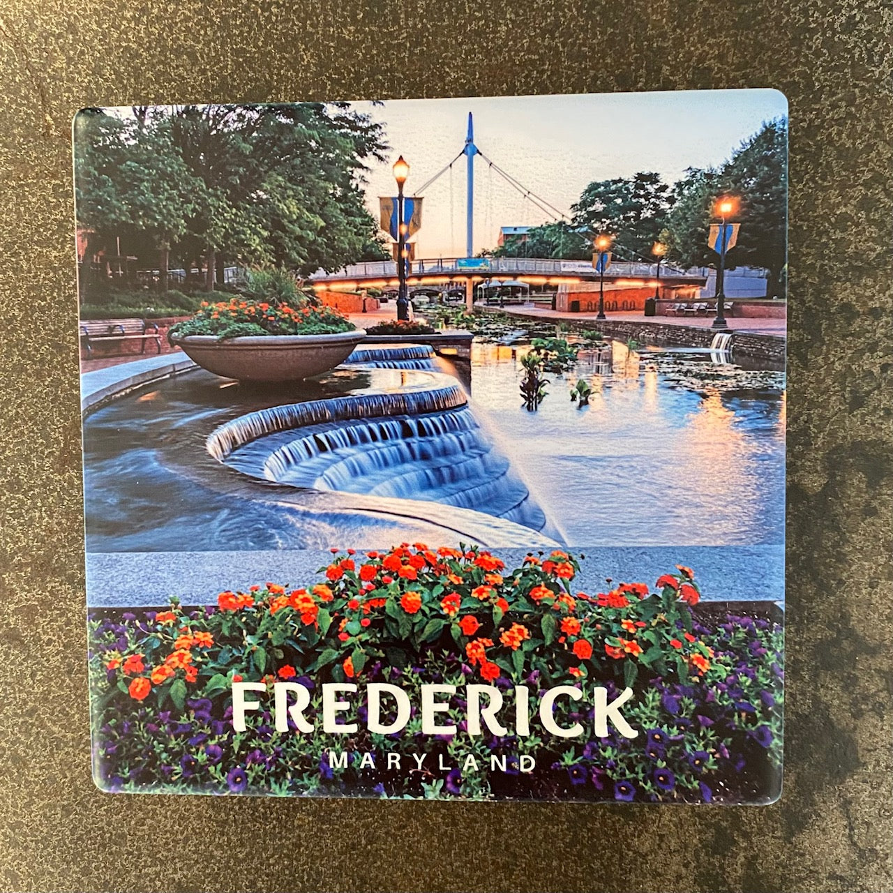 Frederick County Maryland Coaster Set
