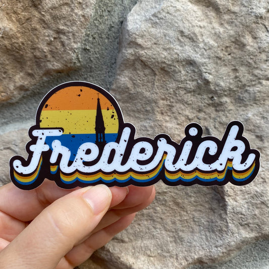 Frederick Sunset Sticker