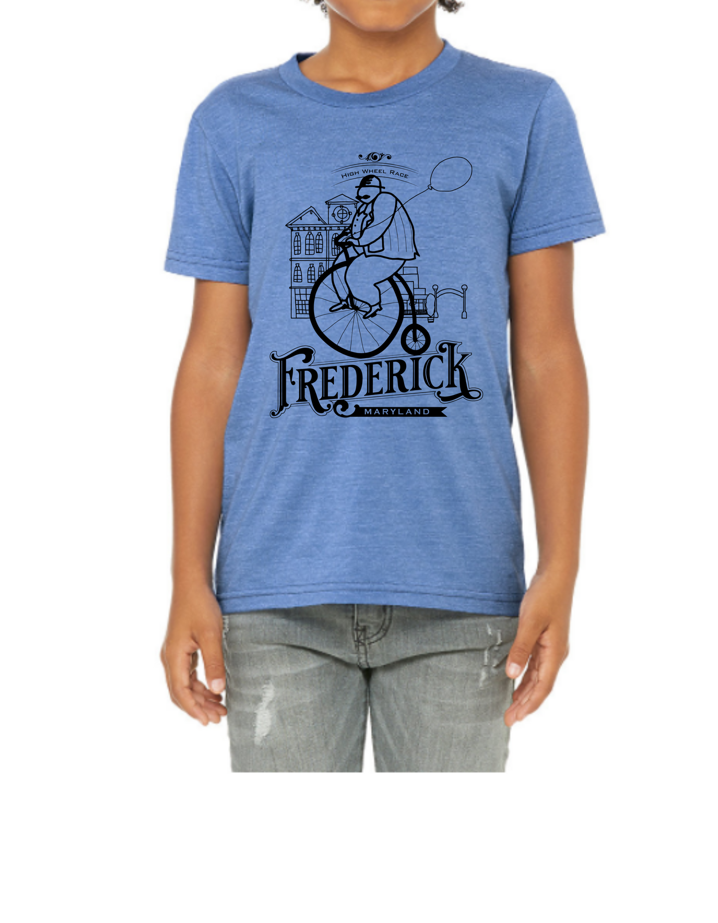 YOUTH High Wheel Race Frederick Maryland T-shirt