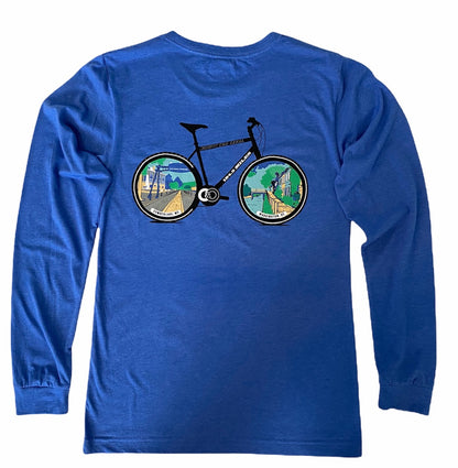 C&O Canal Bicycle Shirt - Long Sleeve