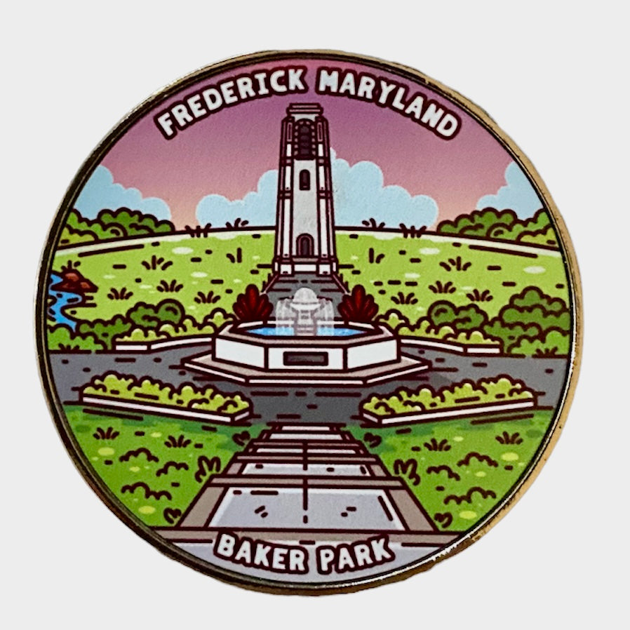 Frederick Baker Park Refrigerator Magnet