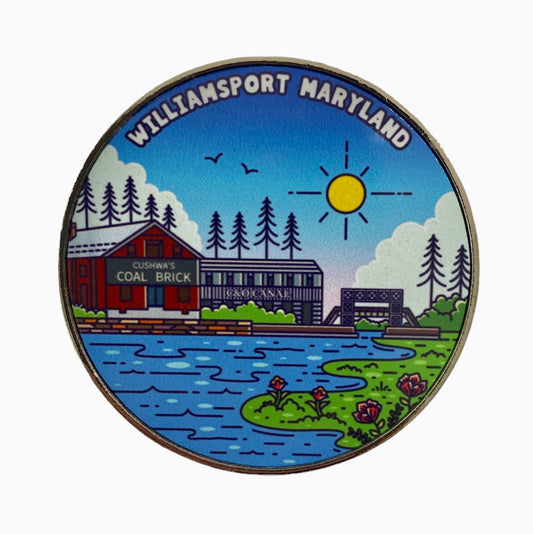 Williamsport Maryland Refrigerator Magnet