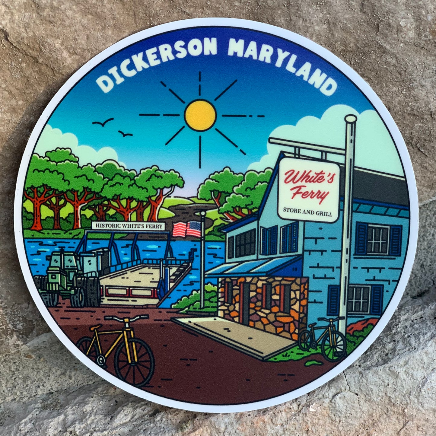Dickerson Maryland Sticker