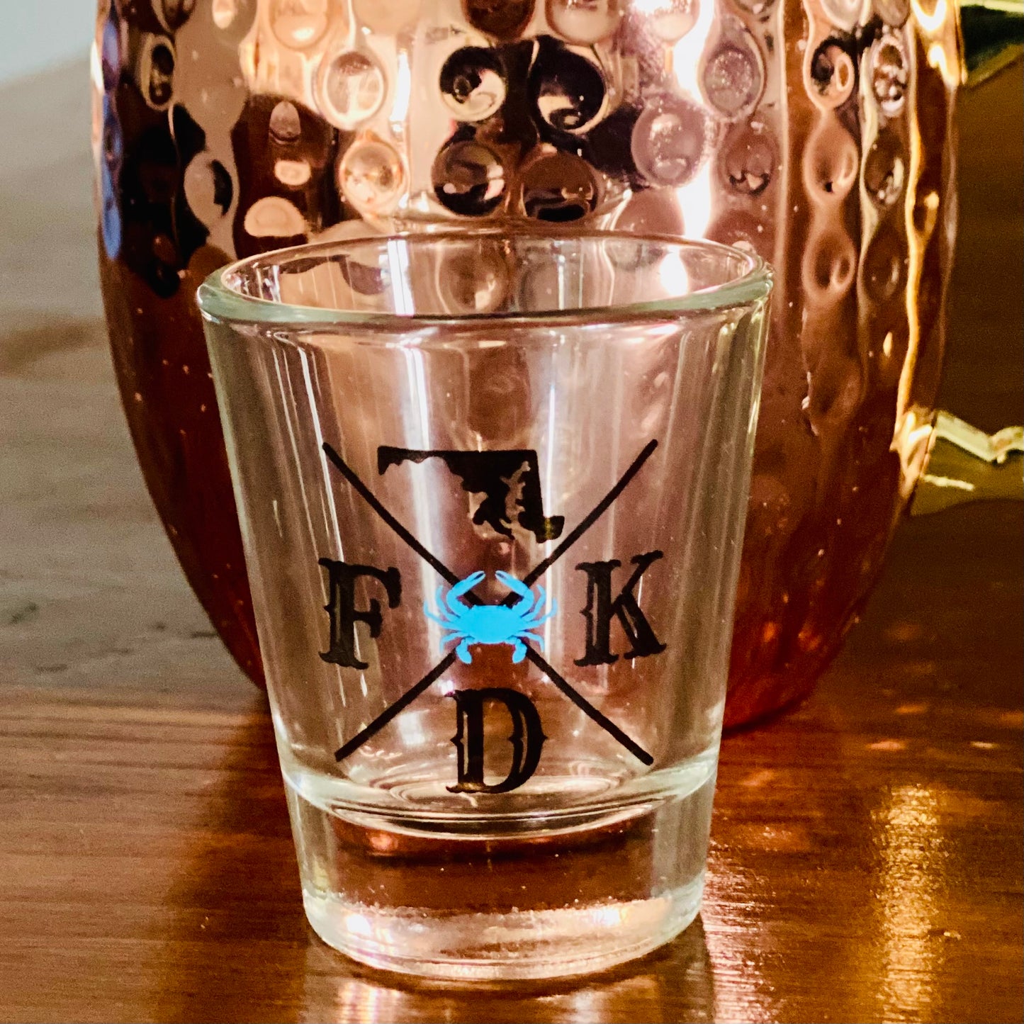 Frederick Logo Shot Glass