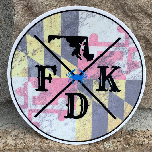 Frederick Maryland Sticker