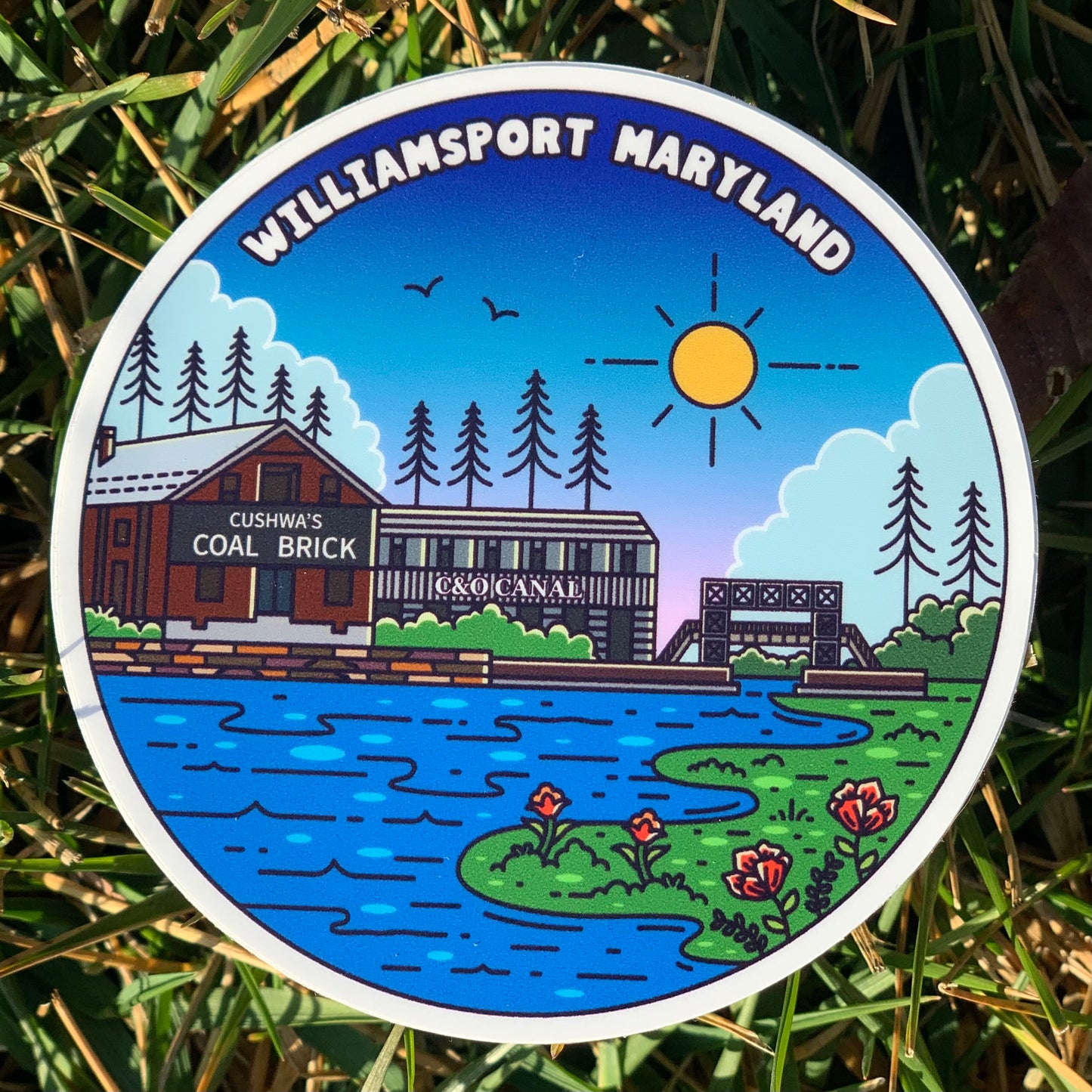 Williamsport Maryland Sticker