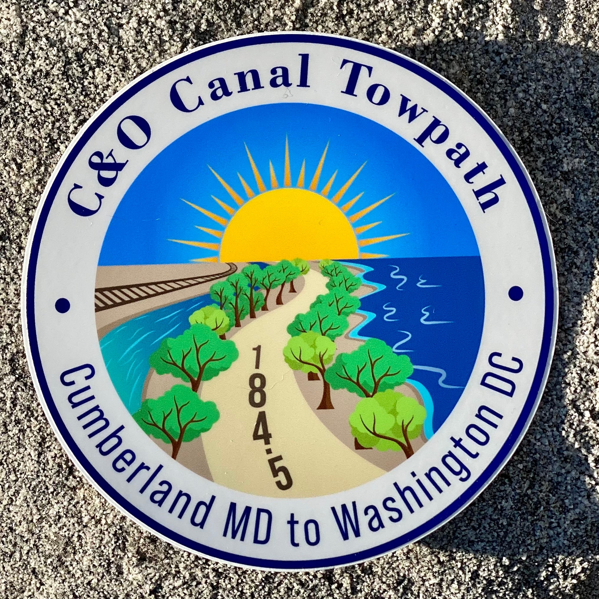 C&O Canal Sticker The Road Trip Mercantile